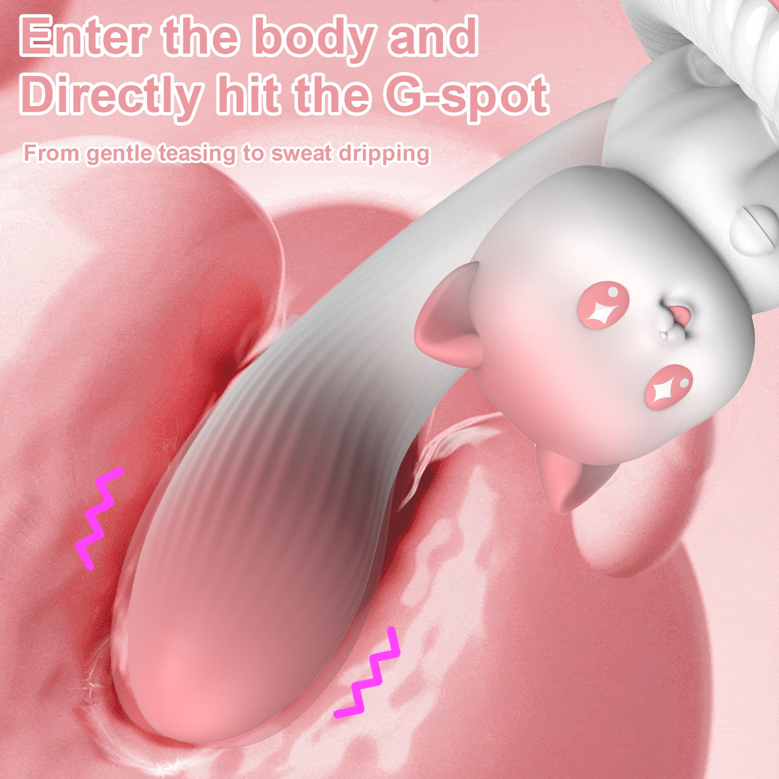 Keifbsf Cat Vibrating Massager - with Night Light